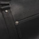 The Chesterfield Brand Kožená cestovní taška - weekender Rivaro C20.006100 černá logo