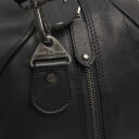 The Chesterfield Brand Kožená cestovní taška - weekender Rivaro C20.006100 černá detail