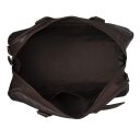 The Chesterfield Brand Kožená cestovní taška - weekender Rivaro C20.006101 hnědá otevřená