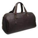The Chesterfield Brand Kožená cestovní taška - weekender Rivaro C20.006101 hnědá zadní strana