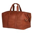 BURKELY Kožená cestovní taška - weekender Sem 9007936.22.24 koňaková boční náhled