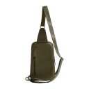 The Chesterfield Brand Kožená crossbody taška Isley C58.034702 olivová zadní strana