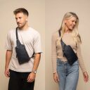 The Chesterfield Brand Kožená crossbody taška Isley C58.034710 tmavě modrá pánská i dámská