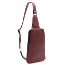 The Chesterfield Brand Kožená crossbody taška Isley C58.034718 vínově červená přední strana
