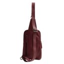 The Chesterfield Brand Kožená crossbody taška Isley C58.034718 vínově červená zadní strana
