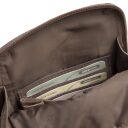 The Chesterfield Brand Kožená crossbody taška Isley C58.034740 hnědá vnitřní přihrádky