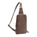 The Chesterfield Brand Kožená crossbody taška Isley C58.034740 hnědá přední strana
