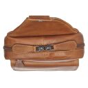 The Chesterfield Brand kožená crossbody taška Turella C58.071431 koňaková dvoucestný zip