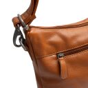 The Chesterfield Brand Kožená kabelka - batoh 2v1 Azura C48.143831 koňaková zadní přihrádka
