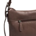 The Chesterfield Brand Kožená kabelka - batoh 2v1 Azura C48.143840 hnědá zadní přihrádka