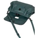 aunts & uncles kožená kabelka do ruky i přes rameno 3v1 Grandma´s Luxury Club Mrs. Whoopie Pie 40470-121 tmavě zelená otevřená klopa