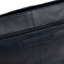 The Chesterfield Brand Kožená kabelka do ruky i přes rameno Astero C48.142310 tmavě modrá logo