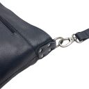 The Chesterfield Brand Kožená kabelka do ruky i přes rameno Astero C48.142310 tmavě modrá detail