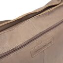 The Chesterfield Brand Kožená kabelka do ruky i přes rameno Astero C48.142339 béžová logo
