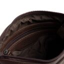 The Chesterfield Brand kožená kabelka do ruky i přes rameno Harlan C48.144001 hnědá vnitřní přihrádky