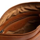 The Chesterfield Brand kožená kabelka do ruky i přes rameno Harlan C48.144031 koňaková vnitřní přihrádky