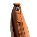The Chesterfield Brand kožená kabelka do ruky i přes rameno Harlan C48.144031 koňaková zip