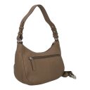 BURKELY kožená kabelka do ruky i přes rameno Soft Skylar 1000866.85.25 světle hnědá zadní strana