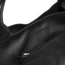 The Chesterfield Brand Kožená kabelka do ruky i přes rameno Tenara C48.143100 černá logo
