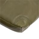 The Chesterfield Brand Kožená kabelka do ruky i přes rameno Zarita C48.142202 olivová detail prošití