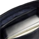 The Chesterfield Brand Kožená kabelka do ruky i přes rameno Zarita C48.142210 tmavě modrá otevřená