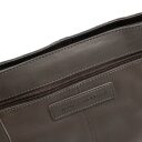 The Chesterfield Brand Kožená kabelka do ruky i přes rameno Zarita C48.142233 tmavě šedá logo