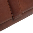 The Chesterfield Brand Kožená kabelka přes rameno Zora C48.144431 koňaková logo