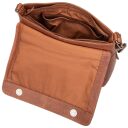 BURKELY Kožená kabelka přes rameno Antique Avery 8005222.56.24 koňaková vnitřní přihrádky
