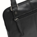 The Chesterfield Brand kožená kabelka přes rameno / crossbody Caia C48.144600 černá zadní přihrádka