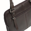 The Chesterfield Brand kožená kabelka přes rameno / crossbody Caia C48.144601 hnědá zadní přihrádka