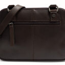 The Chesterfield Brand kožená kabelka přes rameno / crossbody Caia C48.144601 hnědá zadní strana