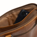 The Chesterfield Brand kožená kabelka přes rameno / crossbody Caia C48.144631 koňaková otevřená