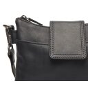 The Chesterfield Brand kožená kabelka přes rameno / crossbody Calora C48.140700 černá zapínání na magnet