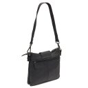 The Chesterfield Brand kožená kabelka přes rameno / crossbody Calora C48.140700 černá zadní strana