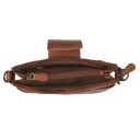 The Chesterfield Brand kožená kabelka přes rameno / crossbody Calora C48.140731 koňaková otevřená