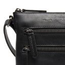 The Chesterfield Brand Kožená kabelka přes rameno / crossbody Sienna C48.139400 černá logo