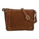BURKELY kožená kabelka přes rameno / crossbody 1002106.25.24 koňaková