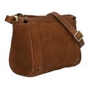 BURKELY kožená kabelka přes rameno / crossbody 1002106.25.24 koňaková boční náhled