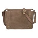 BURKELY kožená kabelka přes rameno / crossbody 1002106.25.25 světle hnědá