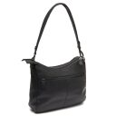 The Chesterfield Brand kožená kabelka přes rameno / crossbody Tivra C48.140800 černá zadní strana