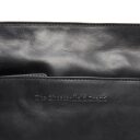 The Chesterfield Brand Dámská kožená kabelka přes rameno Lunton C48.139700 černá logo
