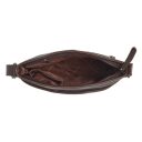 The Chesterfield Brand Dámská kožená kabelka přes rameno Lunton C48.139701 hnědá otevřená