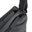 DANIEL RAY kabelka přes rameno / crossbody Muswellbrook DRL 16.1598.25 tmavě šedá dva hlavní zipy