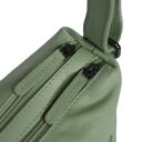 DANIEL RAY kabelka přes rameno / crossbody Muswellbrook DRL16.1598.52 zelená detail zipů
