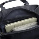 The Chesterfield Brand Kožená kabelka přes rameno Nerissa C48.143710 tmavě modrá otevřená