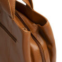 The Chesterfield Brand Kožená kabelka přes rameno Nerissa C48.143731 koňaková zip