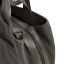 The Chesterfield Brand Kožená kabelka přes rameno Nerissa C48.143733 tmavě šedá zip