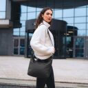 The Chesterfield Brand Kožená kabelka přes rameno Olvia C48.139100 černá