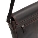 The Chesterfield Brand kožená kabelka přes rameno Vayana C48.144801 hnědá zadní přihrádka