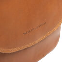 The Chesterfield Brand kožená kabelka přes rameno Vayana C48.144831 koňaková logo